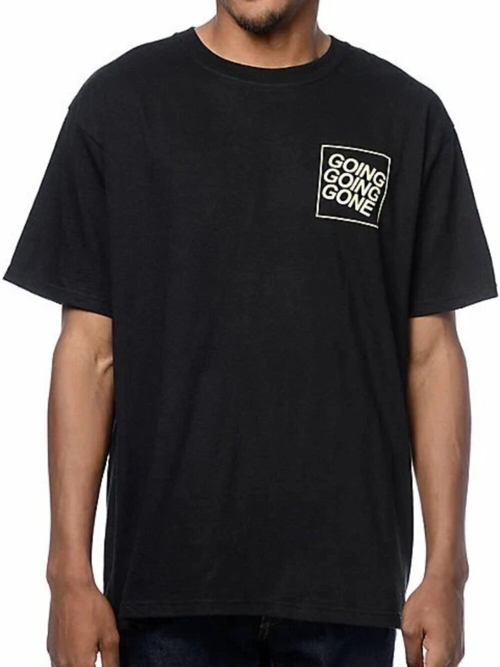 Empyre Going Going Gone Mens Streetwear Black Shirt New Large